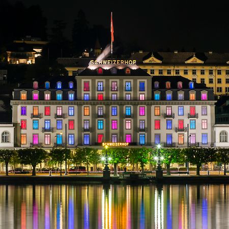 Hotel Schweizerhof Luzern Eksteriør bilde
